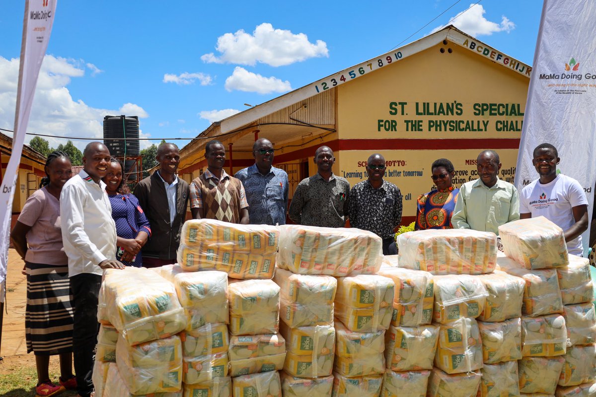MamaFeeding's tweet photo. Today we distributed food items to St. Lilian’s Special School For The Physical Challenged in Trans Nzoia County and Pkopoch Primary School in West Pokot County. https://t.co/0X1HIRFw5d