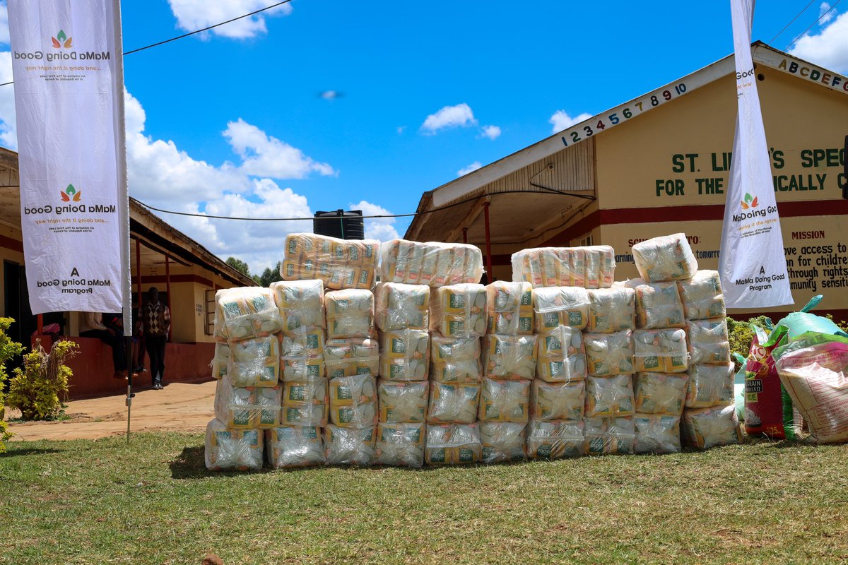MamaFeeding's tweet photo. Today we distributed food items to St. Lilian’s Special School For The Physical Challenged in Trans Nzoia County and Pkopoch Primary School in West Pokot County. https://t.co/0X1HIRFw5d