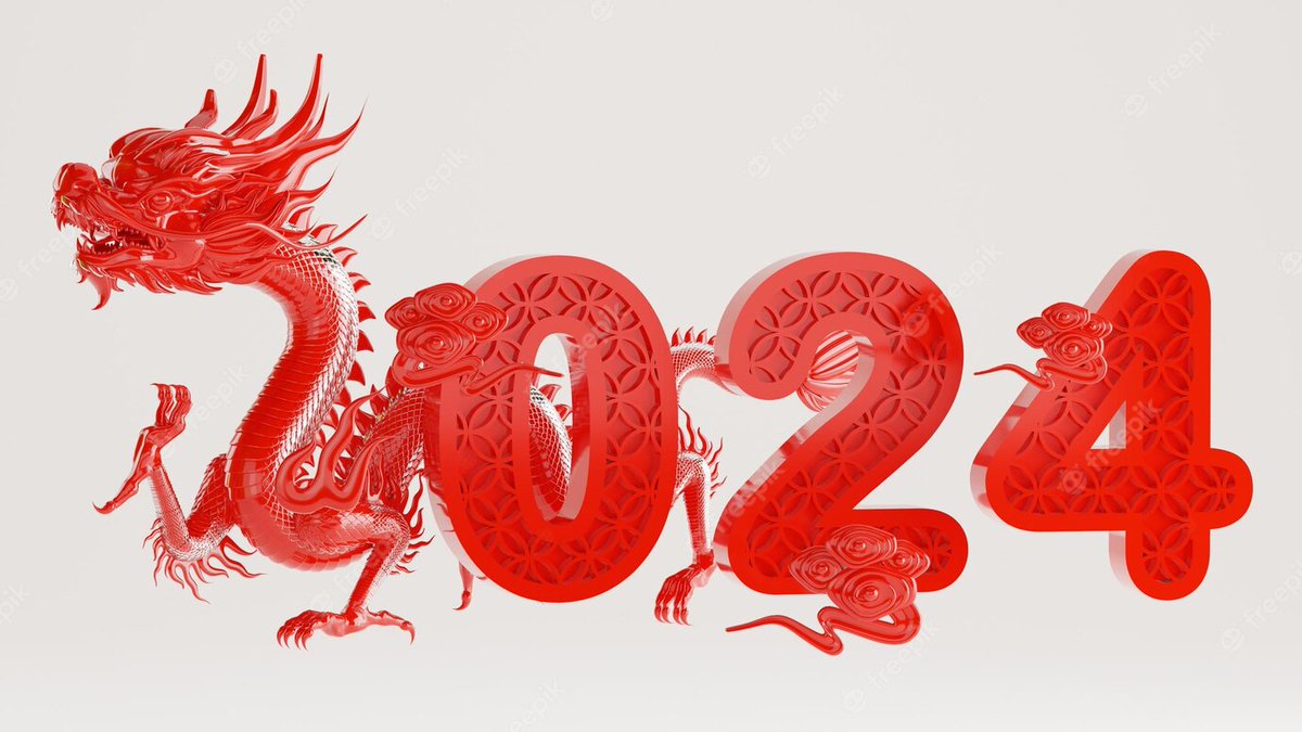 pvrea1's tweet photo. Happy Lunar New Year!  #LunarNewYear2024 #YearOfTheDragon https://t.co/32cPIXqBhr