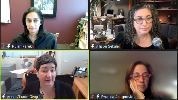 Incredibly inspiring virtual discussion on #WomenInScience and pathways to #leadership in advance of #WomenInScienceDay this weekend. Thank you all for your great work!