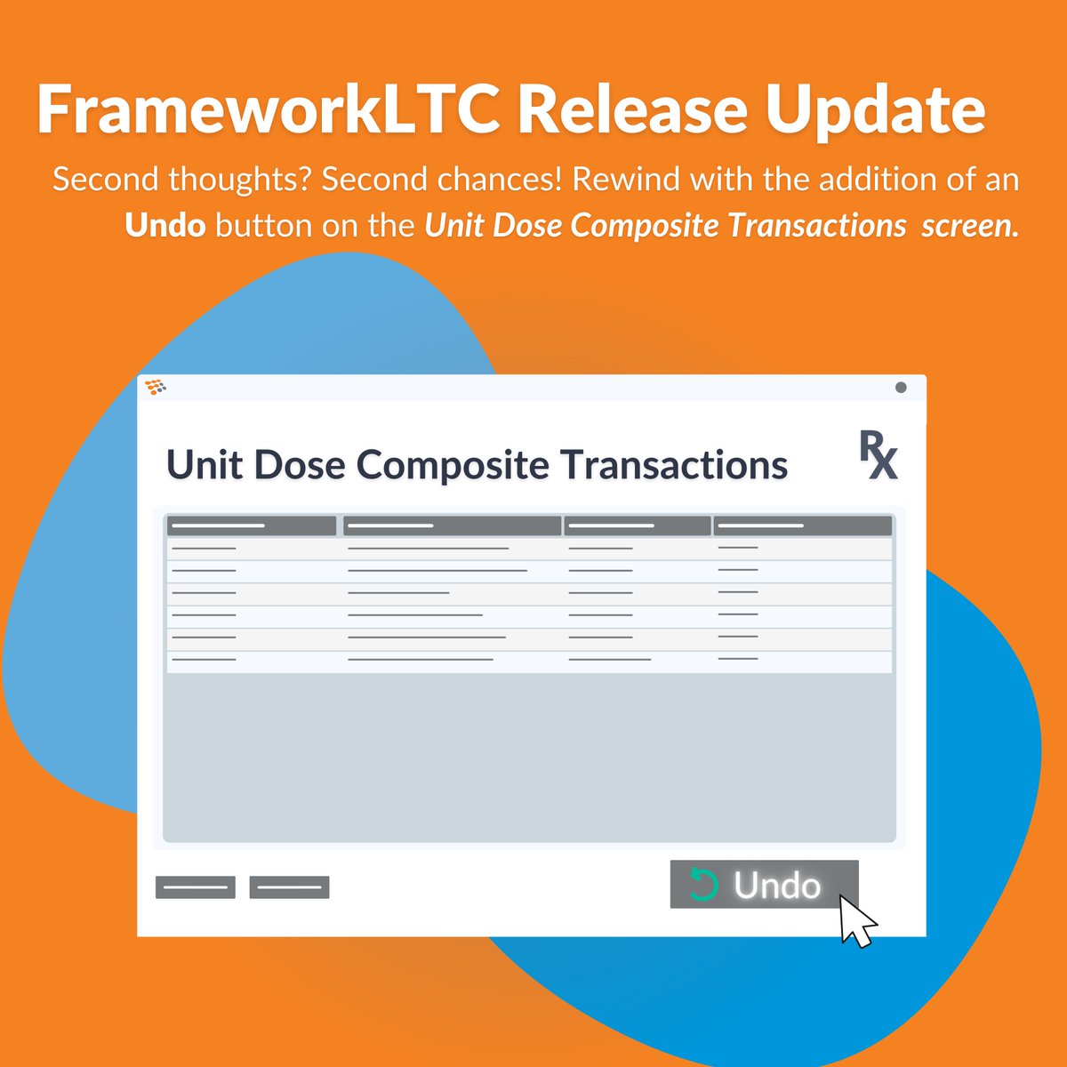 SoftWriters's tweet image. Dealing with medication mix-ups? 

Our latest update lets you ⏪UNDO unit dose composite transactions in open batches, meaning you can re-evaluate and re-composite meds whenever needed, no sweat!

#PharmacySoftware #LTCPharmacy #FrameworkLTCv238 #PharmacyManagementSystem