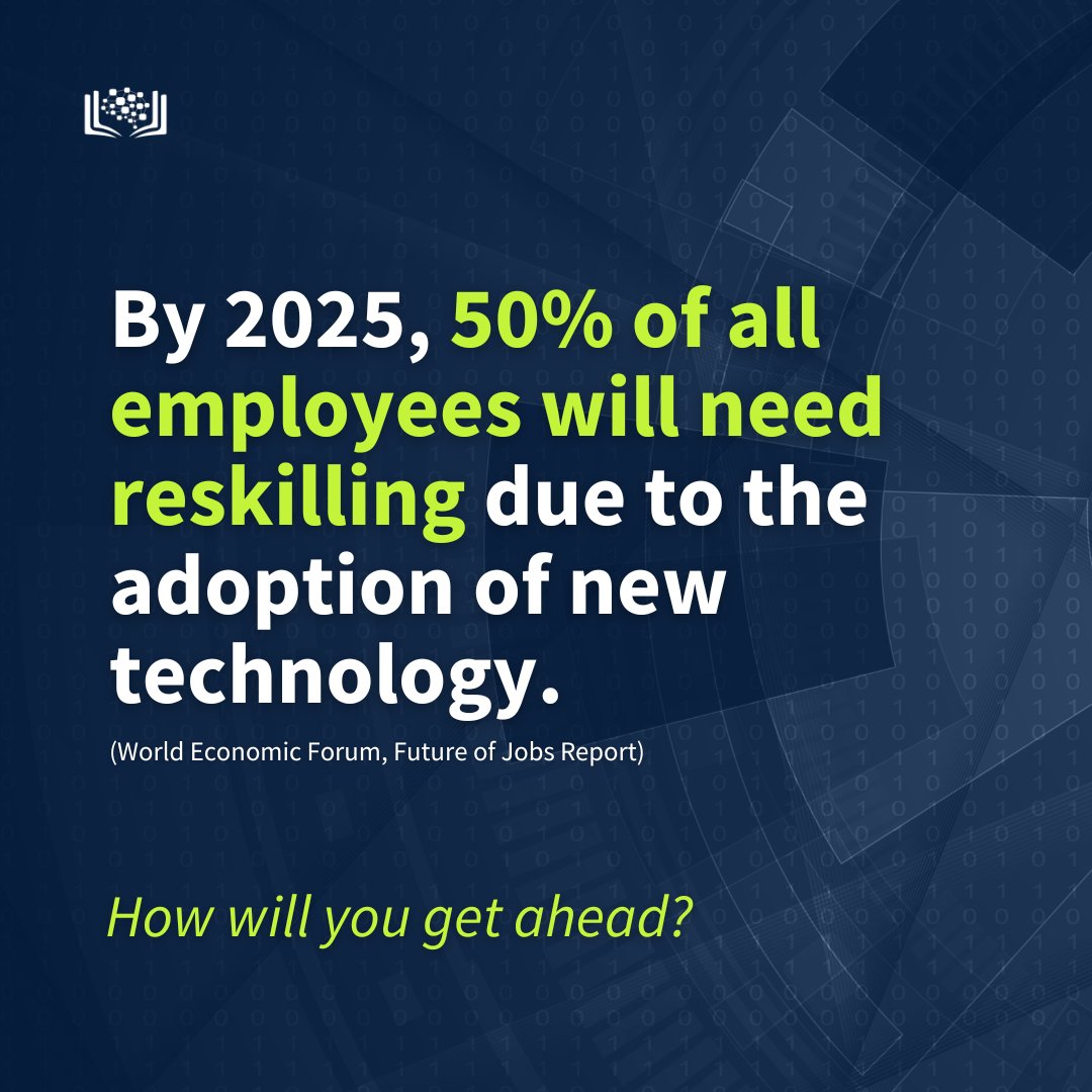 CognitiveClass's tweet photo. Tech is evolving rapidly, and so must our skills. ๐ By 2025, 50% of all employees will require reskilling (The World Economic Forum).
Start today and stay ahead of the curve.
๐๏ธ https://t.co/yTT92udyjZ
#Upskill #TechCareers #FutureOfWork #FreeLearning #CognitiveClass" https://t.co/G7P8xJ7rXg