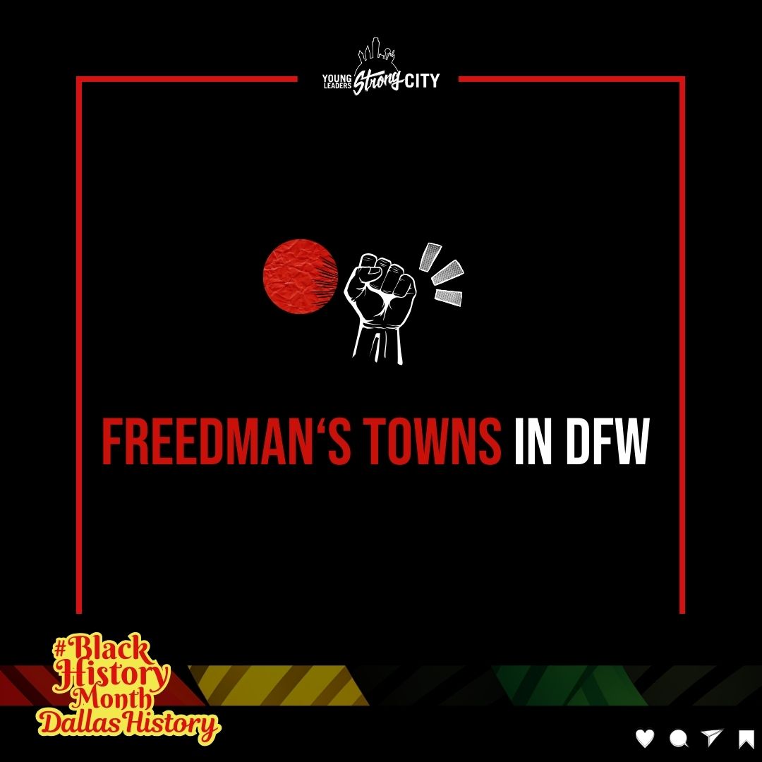 YLSCmovement's tweet photo. More on the history of Freedman's Towns in Dallas.
Follow YLSC for more insights and join the movement.
โก๏ธ https://t.co/VTRdpd2O99
#YLSCMovement #dallashistory #blackhistorymonth https://t.co/ASTU1cbr9s