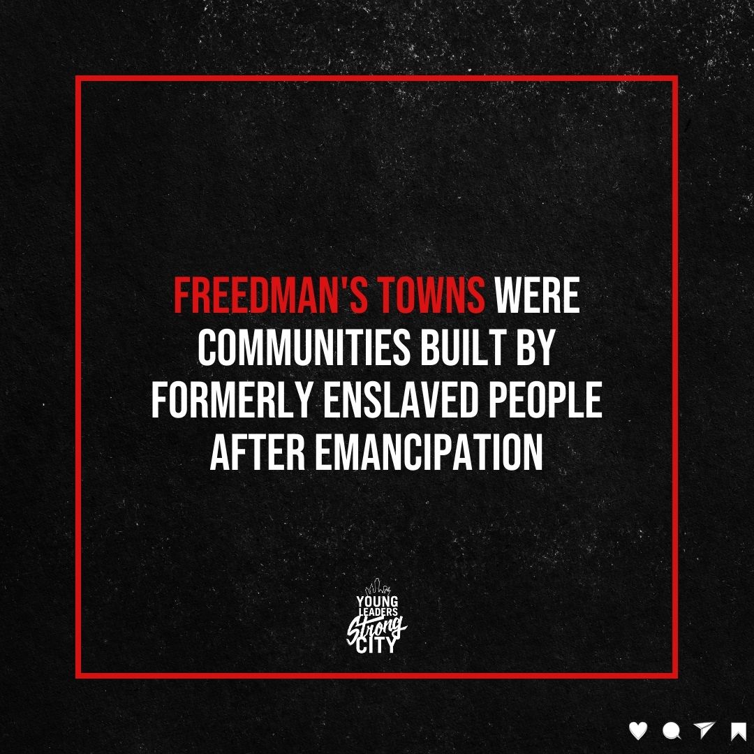 YLSCmovement's tweet photo. More on the history of Freedman's Towns in Dallas.
Follow YLSC for more insights and join the movement.
โก๏ธ https://t.co/VTRdpd2O99
#YLSCMovement #dallashistory #blackhistorymonth https://t.co/ASTU1cbr9s