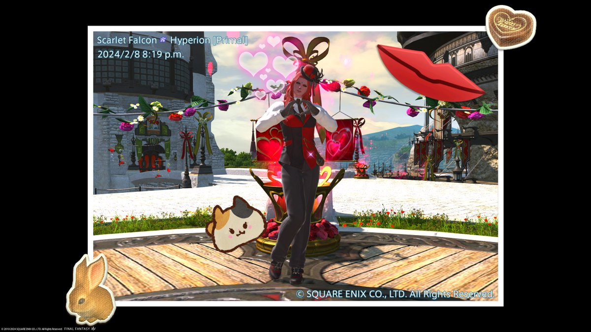 FoodRoe's tweet photo. @FF_XIV_EN Character Name: Scarlet Falcon
World: Hyperion
Prize: Great Paraserpent
#FFXIVSweepstakes https://t.co/tnKhkKIuR5