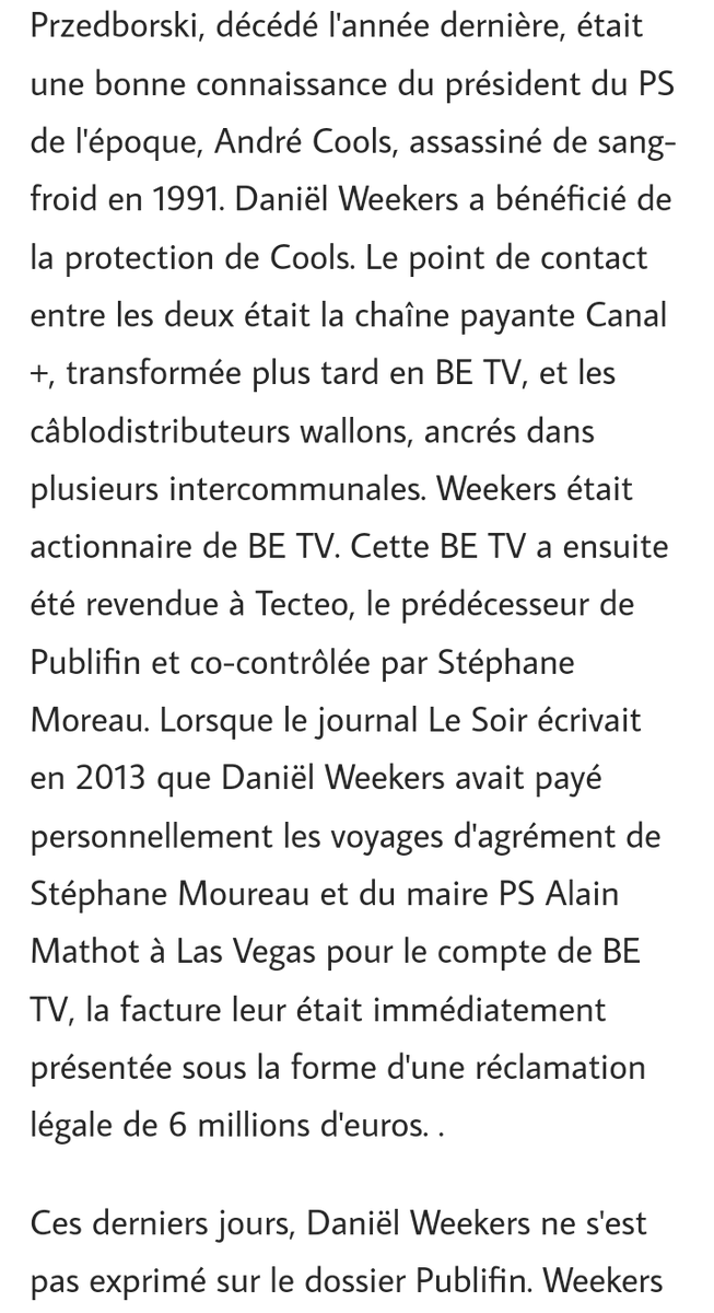 JozDire's tweet photo. #DanielWeekers, impliqué dans du blanchiment avec #FelixPrzedborski avait signé avec #AndréRousselet, dont la belle-fille figure au 📓d'Epstein, pour le #CanalPlus🇧🇪 #BETV
📖«L'infiltration de Canal+»
https://t.co/Pxycs66xPB https://t.co/tPtwMiQMqH