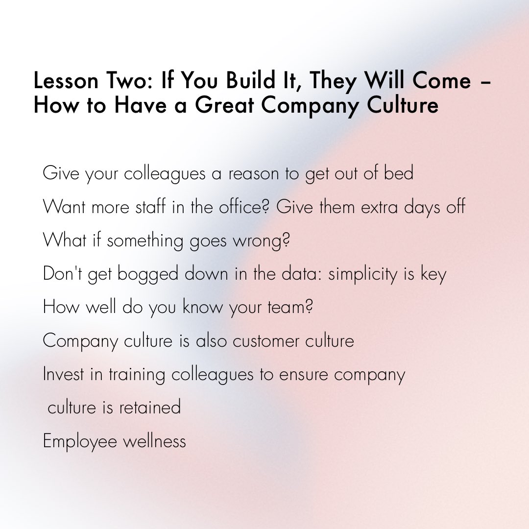 I’m excited to show you what we’ll be covering in Lesson Two, which focuses on creating a fantastic culture that benefits everyone, from the office environment to the perks we offer our amazing colleagues, I’ve outlined how we do it here at Timpson. tinyurl.com/4kk38pfu