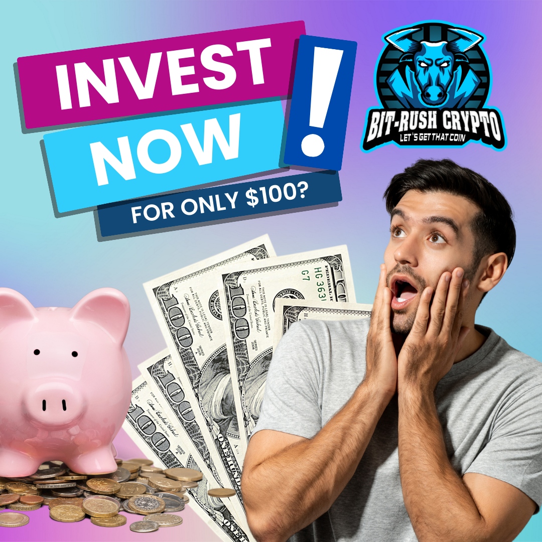 Ready to make your money work for you? Subscribe to our YouTube channel and check out our episode where we unveil the secrets of turning $100 into a smart investment move. 

Learn, grow, and pave your way to financial empowerment with Bit-Rush Crypto! youtube.com/watch?v=MBHz2j…