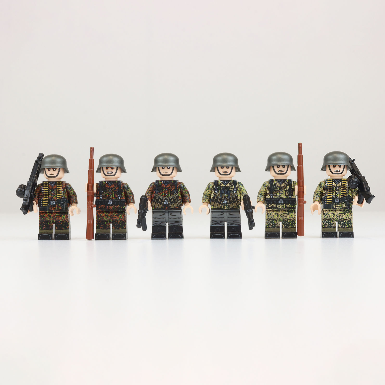 UnitedBricks on X Our WW2 German in Dot 44 camo minifigures are now available on our website These minifigures come in two variants Light and Dark. Why not add these minifigures to