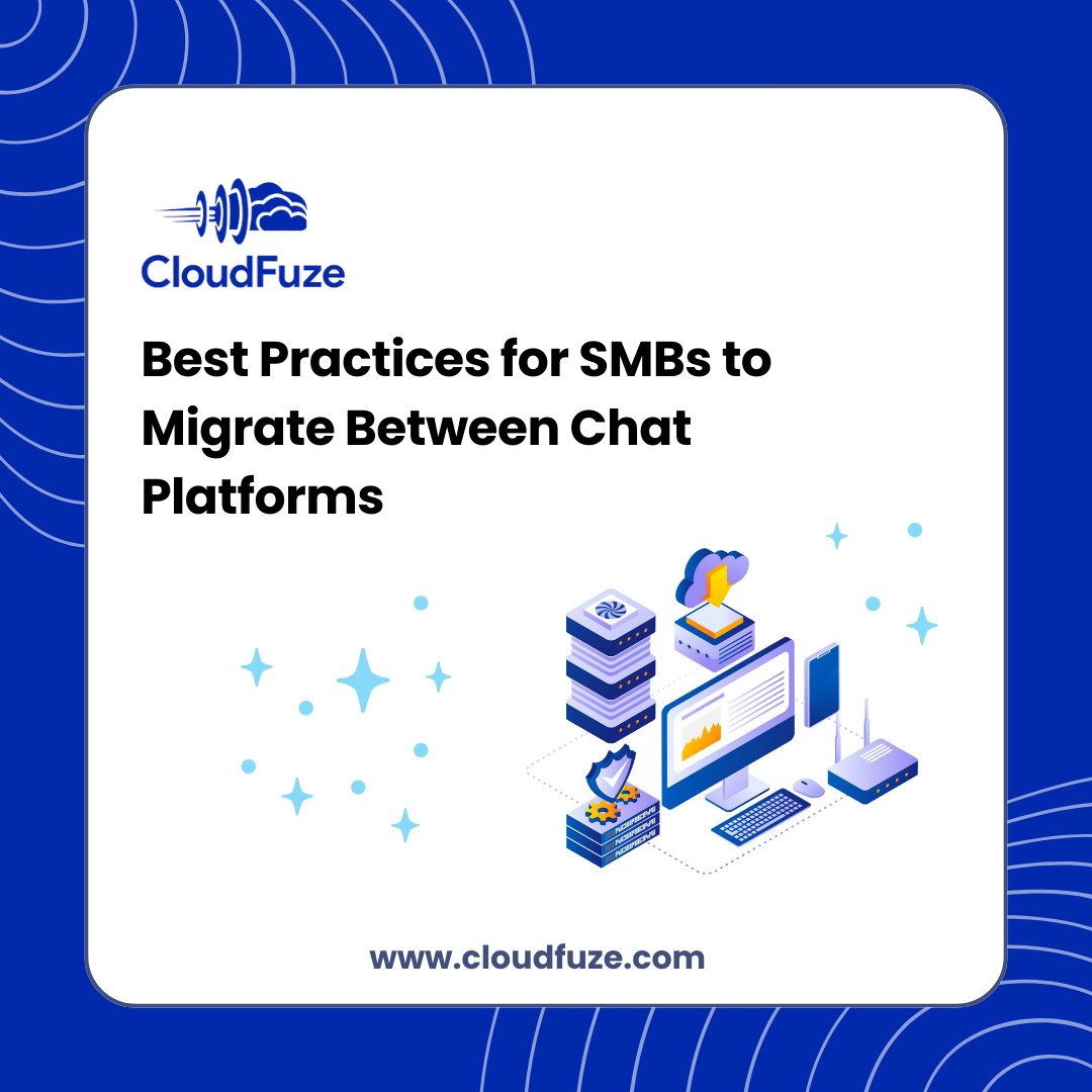 CloudFuze's tweet image. Smooth transition, stronger collaboration! ๐ Unlock the best practices for SMBs migrating between chat platforms. Elevate your team communication effortlessly. ๐ฌโจ 
ow.ly/e4Io50QyiN1
#ChatPlatformMigration #SMBTechTips #CollaborationSolutions