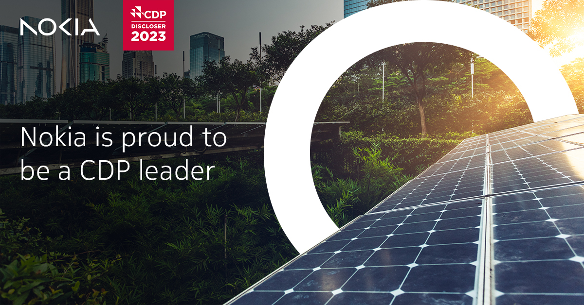 nokia's tweet photo. Nokia has been disclosing environmental data to @CDP since 2010 and is proud to have been recognized as a leader among the 23,000+ companies that submitted data to CDP in 2023. Nokia has received an A- score within the Leadership band.
#DisclosureWorks https://t.co/MR9NhI3D3k