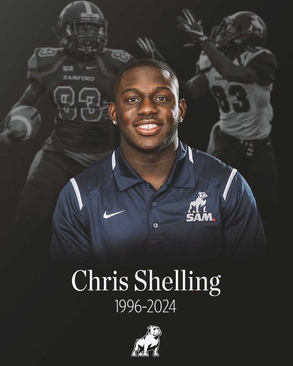 The Bulldogs are heartbroken by the passing of former wide receiver Chris Shelling. Our hearts are with Chris’ family, teammates, and all who knew him.