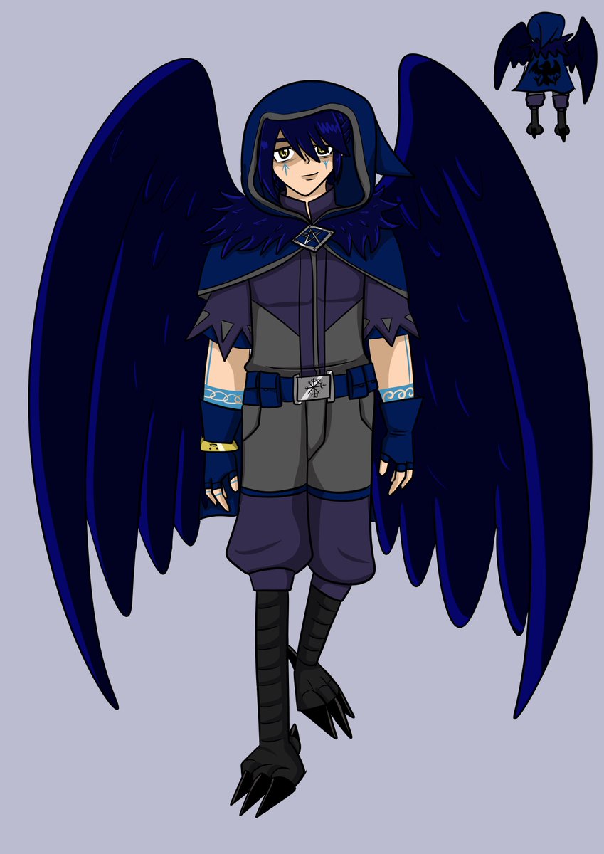 sawaanojutsu's tweet photo. A lot happened at the tournament and #Frode grew up in a lot of forms, so after returning to #theillegals he made up a new outfit for #ravenclaws the #vigilante
#oc #ravenfolk https://t.co/kZQ1gphZKK