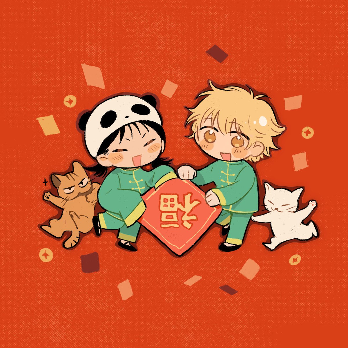 「Happy Chinese New Year!龙年大吉! 」|酥条🍃のイラスト