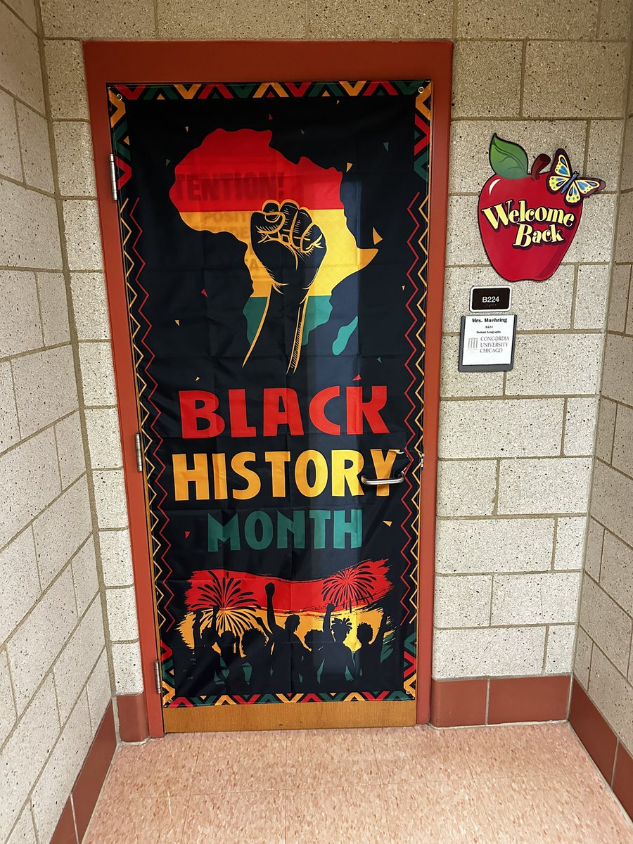 BrookSocStudies's tweet image. Some of our Social Studies doorways to celebrate #BlackHistoryMonth @HonortheRaiders