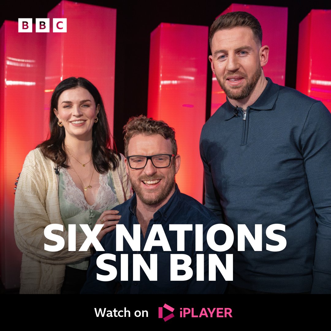 .@WeeMissBea, @jjchalmersRM and @alexcuthbert11 join Gareth and Gabby for week 2 of your Six Nations previews and banter! Six Nations Sin Bin Tonight, 7pm @BBCOne Wales and @BBCiPlayer