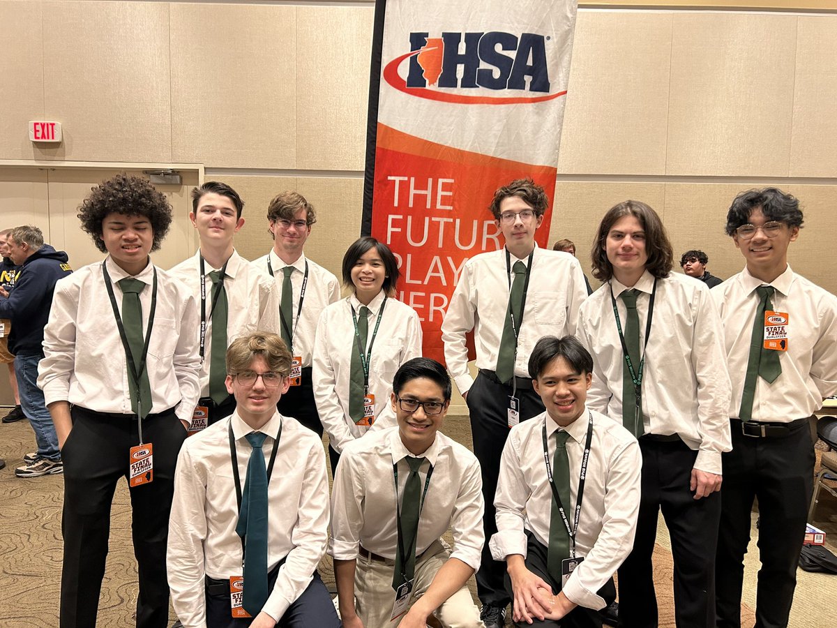 Heading into Round 1 at the best and largest team tournament in the nation. <a href="/Activities_PHS/">Wildcat Activities and Athletics</a> <a href="/IHSA_IL/">Illinois High School Association #IHSA</a> <a href="/Mr_Chlebek/">PHS Wildcats</a>