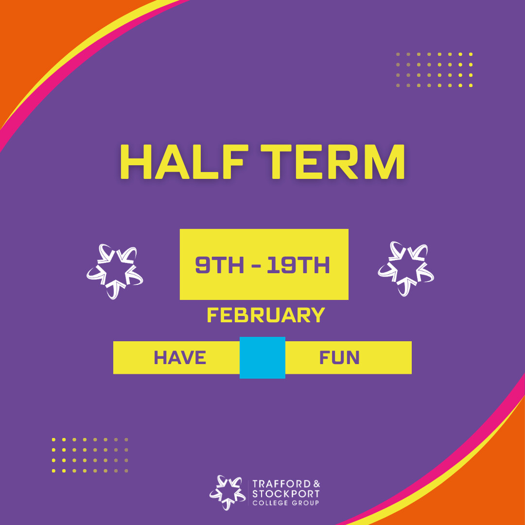 📣We close for half term on Friday 9th February and will reopen on Monday 19th February 2024! Have fun, and we will see all your smiley faces when we return! 😀 #halfterm #students #holidays