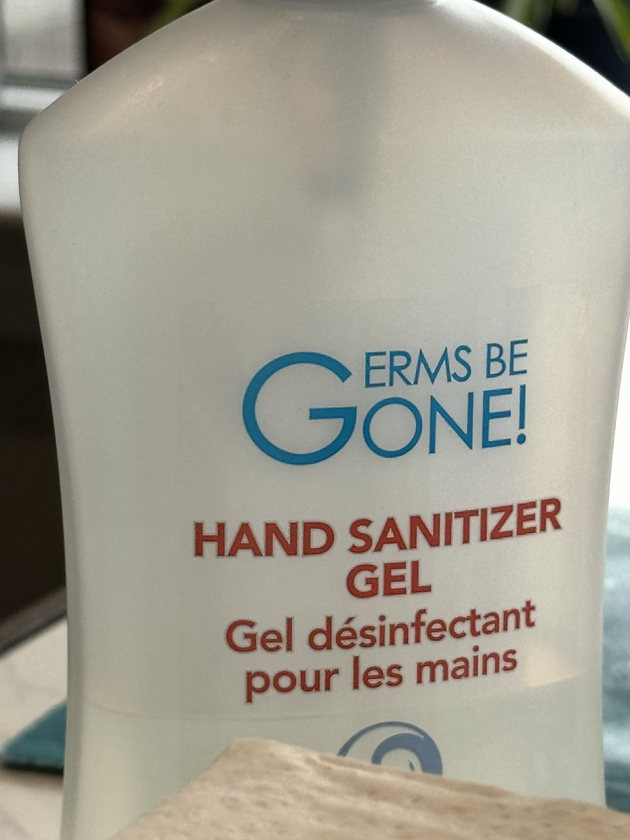 ERMS BE GONE!!! GERMS BE ONE!!!