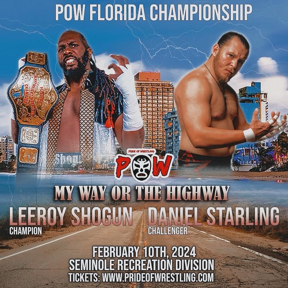 This weekend is all about the graps happening in Florida. You should consider yourself very lucky if you are anywhere near the vicinity of these matches.