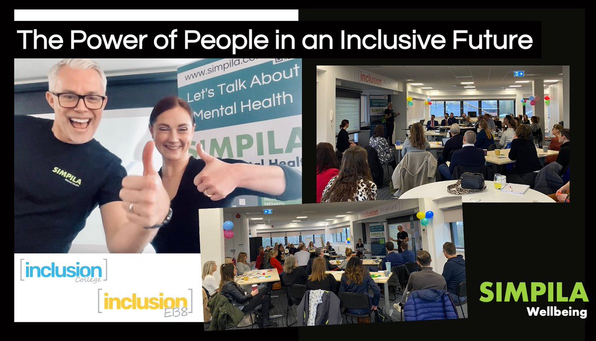 An Incredible, Inspirational and Energising morning today delivering ‘The Power of People in an Inclusive Future’ session with the Amazing Human @mariegreenhalg8 at <a href="/inclusioned/">Inclusion Education</a>. Bringing together over 30 attendees from local businesses to find out more about Inclusion. 💚