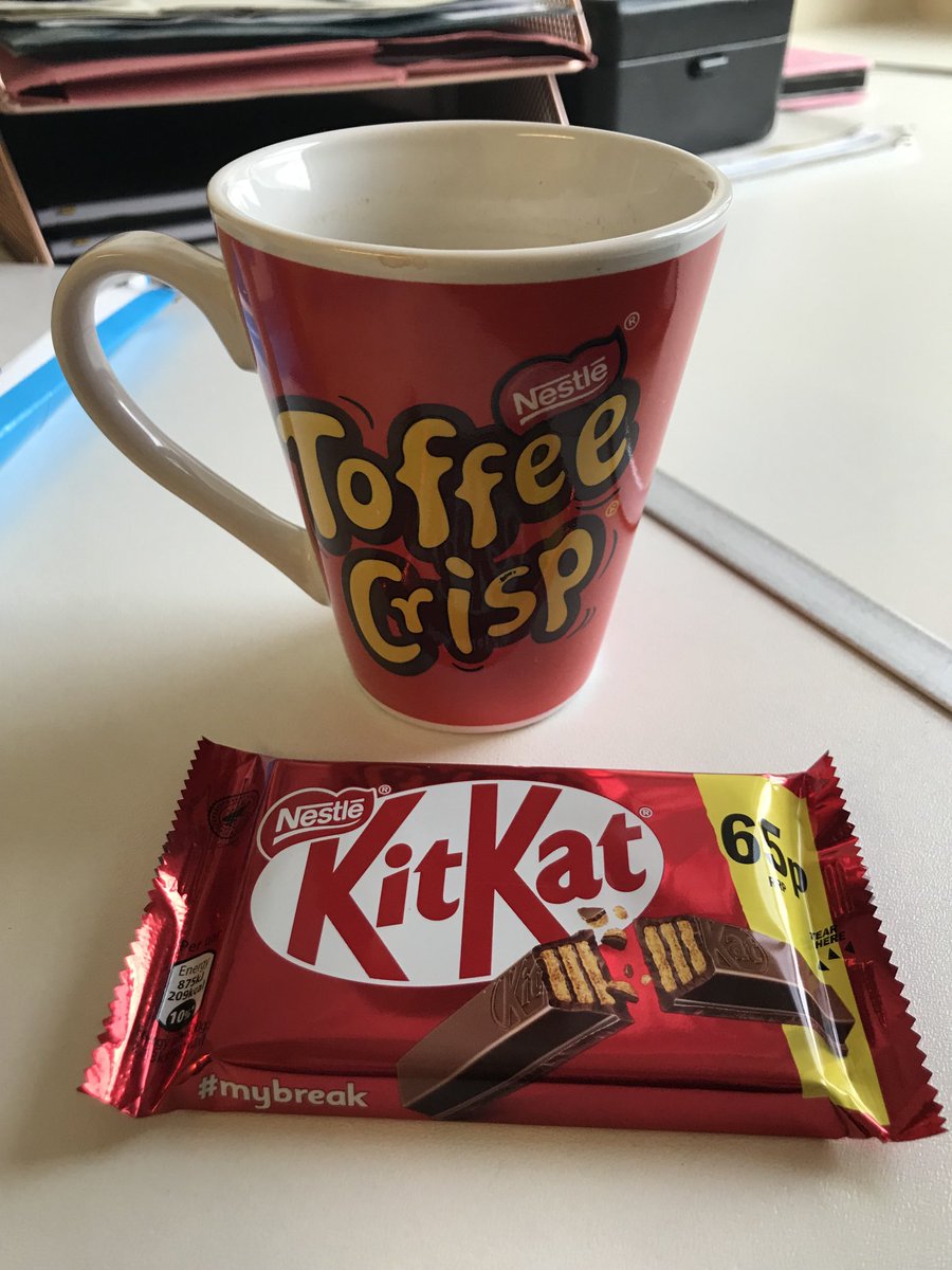 Coffee KitKat and Catch up (other chocolate is available). Thanks Sister Dianna Iliviea.