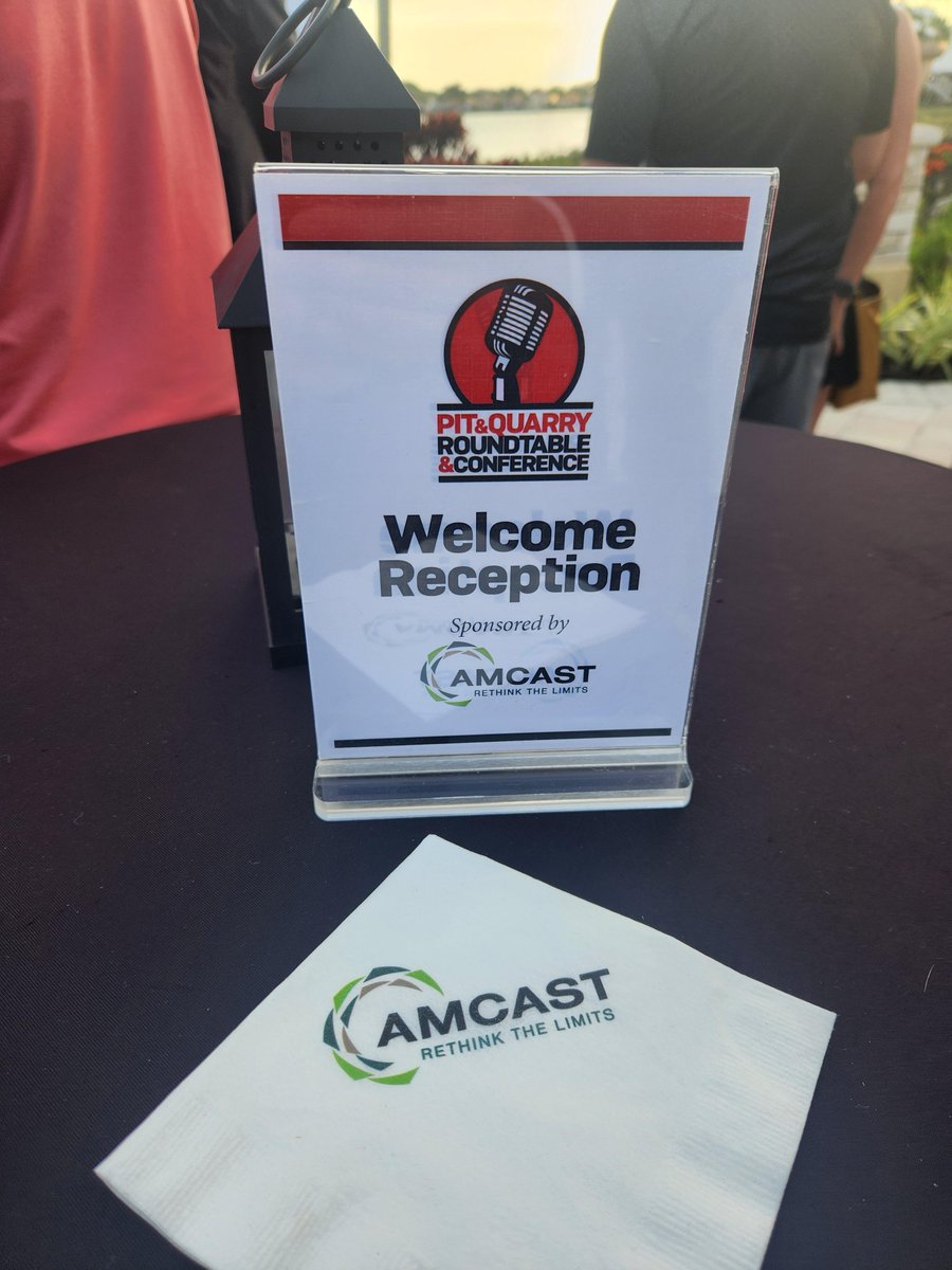 AMCAST was proud to sponsor the <a href="/pitandquarry/">Pit & Quarry</a> Roundtable and Conference. Thank you Pit &amp; Quarry for hosting a great event!
#mining #aggregate #miners #earthmoving