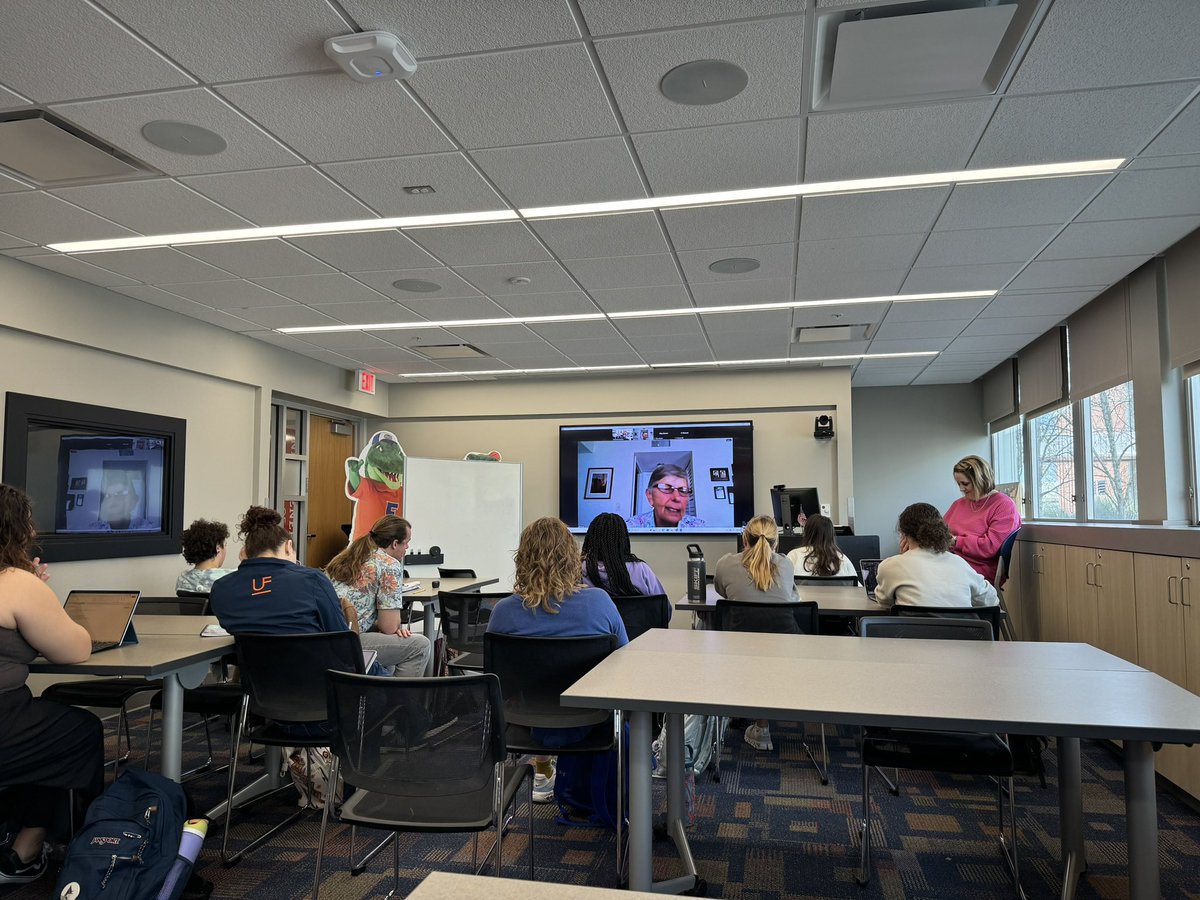 Always a pleasure to have Dr. Joan Dusky guest lecture for our <a href="/UFCALS/">UF/IFAS College of Agricultural and Life Sciences</a> <a href="/UF_IFAS/">UF/IFAS</a> Extension interns.