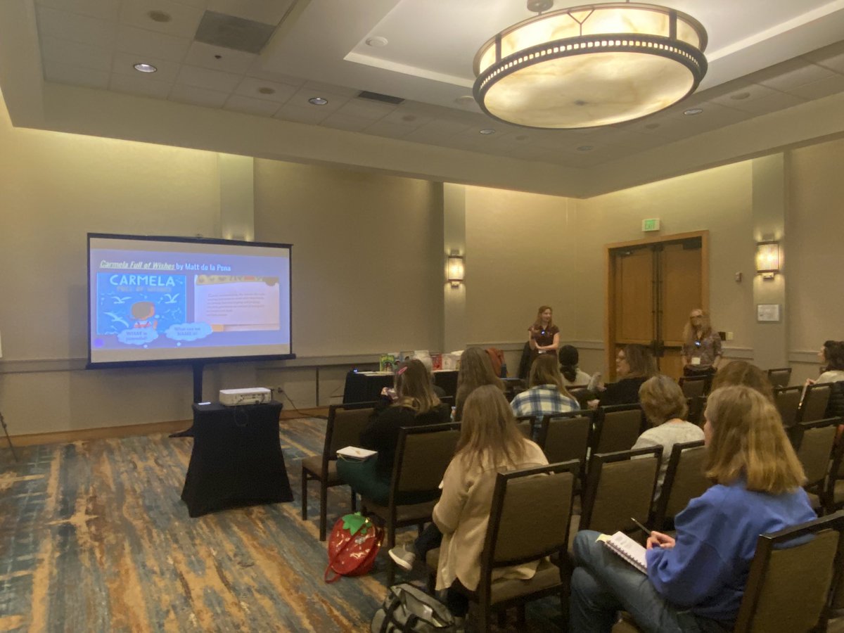 LitCoachValter's tweet image. @ColoradoReading let us kick off Day 2 of #CCIRA24 by showing our love for mentor texts in writing! #TWTblog