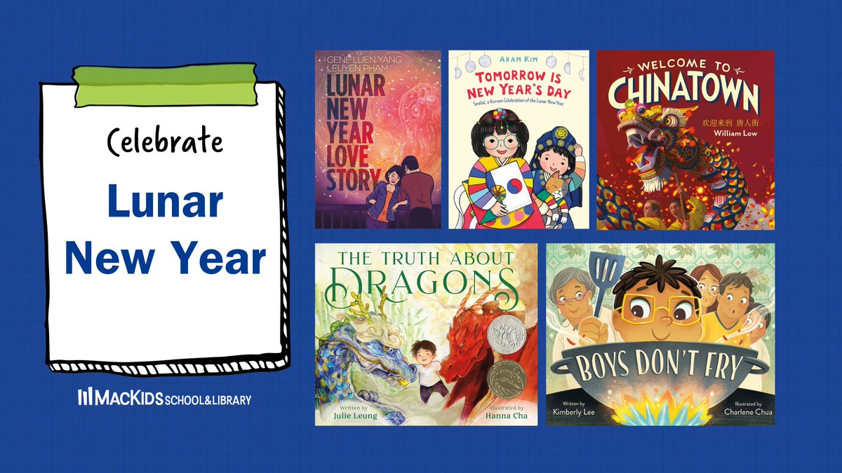 Happy Lunar New Year! Ring in the Year of the Dragon with <a href="/geneluenyang/">Gene Luen Yang</a> and LeUyen Pham’s latest collaboration, Lunar New Year Love Story, <a href="/jleungbooks/">Julie Leung | 梁婉君</a> and <a href="/hannayoonicha/">Hanna Cha</a>’s Caldecott Honor Book, The Truth About Dragons, and more incredible titles! bit.ly/3OqNpoK