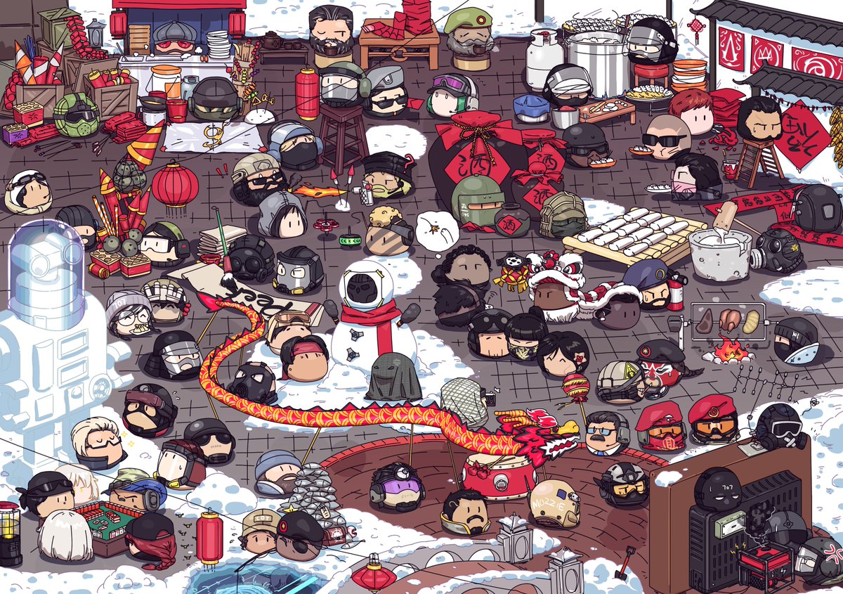 Happy Chinese New Year!
#RainbowSixSiege #R6Community #R6S