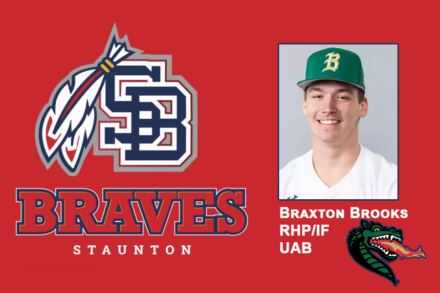 StauntonBraves's tweet photo. The @StauntonBraves have signed @UAB_Baseball @coachcaseyUAB utility player @braxtonbrooks13 to play this summer in the @VBLBaseball https://t.co/aHIg0UQvK6