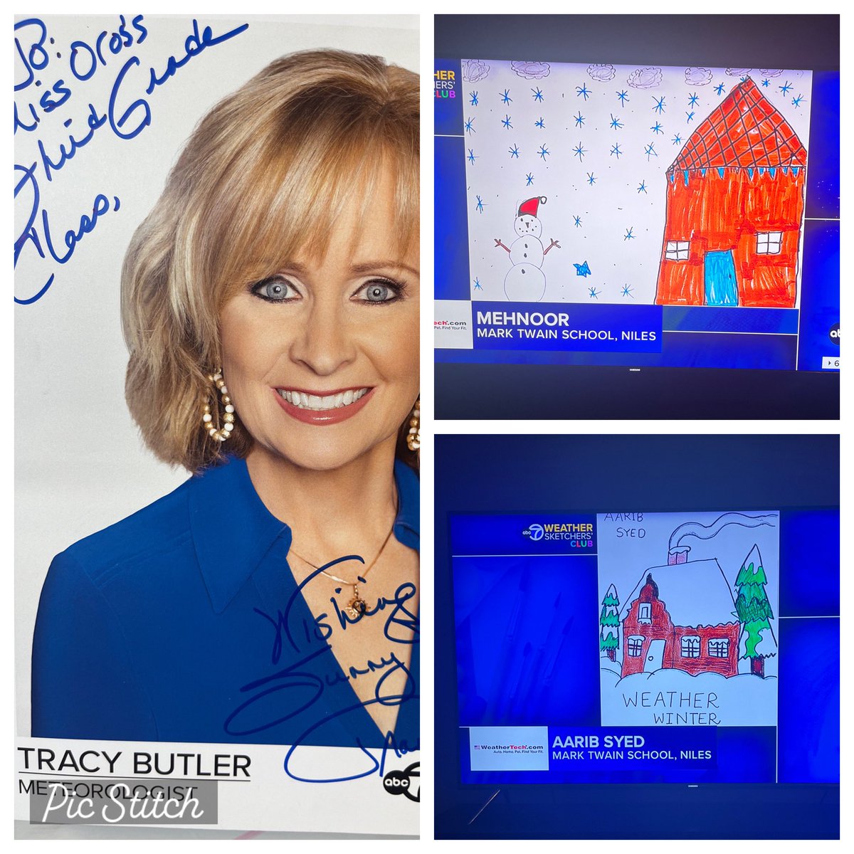 Congratulations to our ABC Chicago Weather Sketchers from Mark Twain School!  Thank you <a href="/TracyButlerABC7/">Tracy Butler</a> for this great opportunity for our artists!  <a href="/EastMaine63/">EastMaine63</a> <a href="/MarkTwainD63/">Mark Twain School</a>