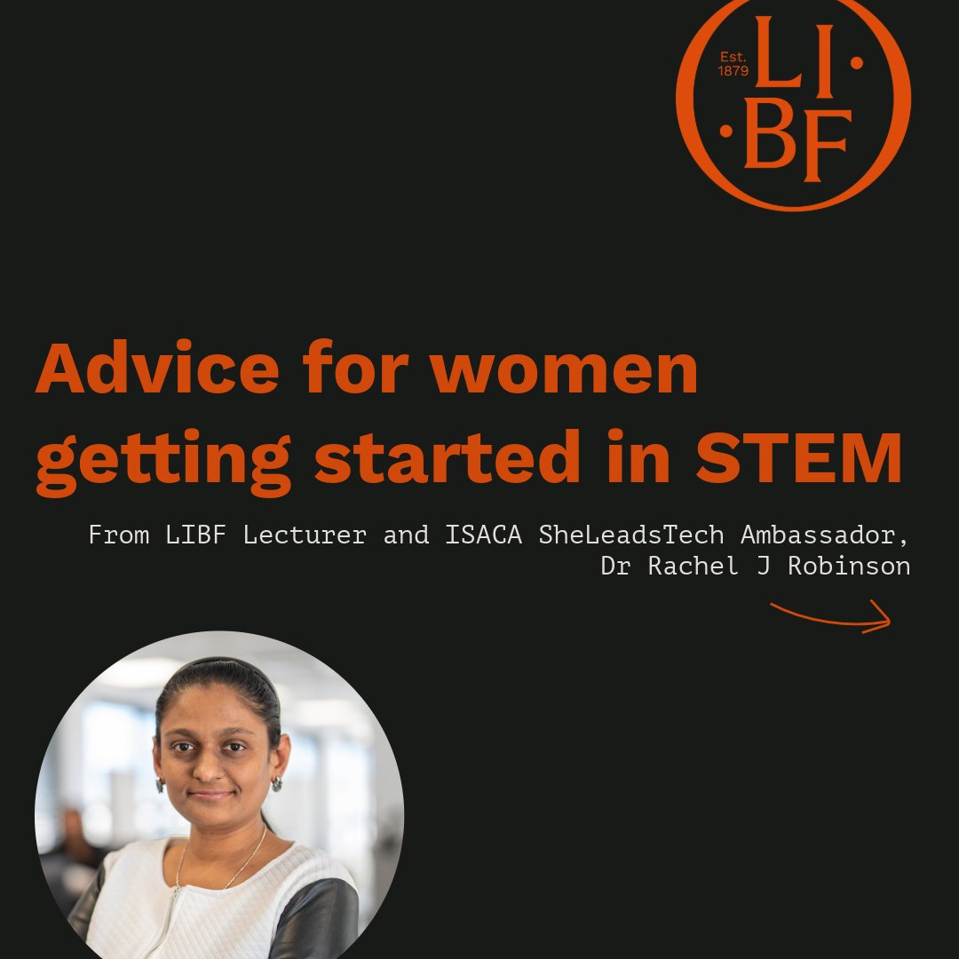 StudyLIBF's tweet photo. This International Day of Women and Girls in Science day we’re sharing tips for women getting started in STEM, from LIBF Lecturer and @ISACANews SheLeadsTech Ambassador, Dr Rachel J Robinson.

Explore our flexible STEM degrees: https://t.co/1JHZ7G5POP

#StudyLIBF https://t.co/pHNjpyh1ve