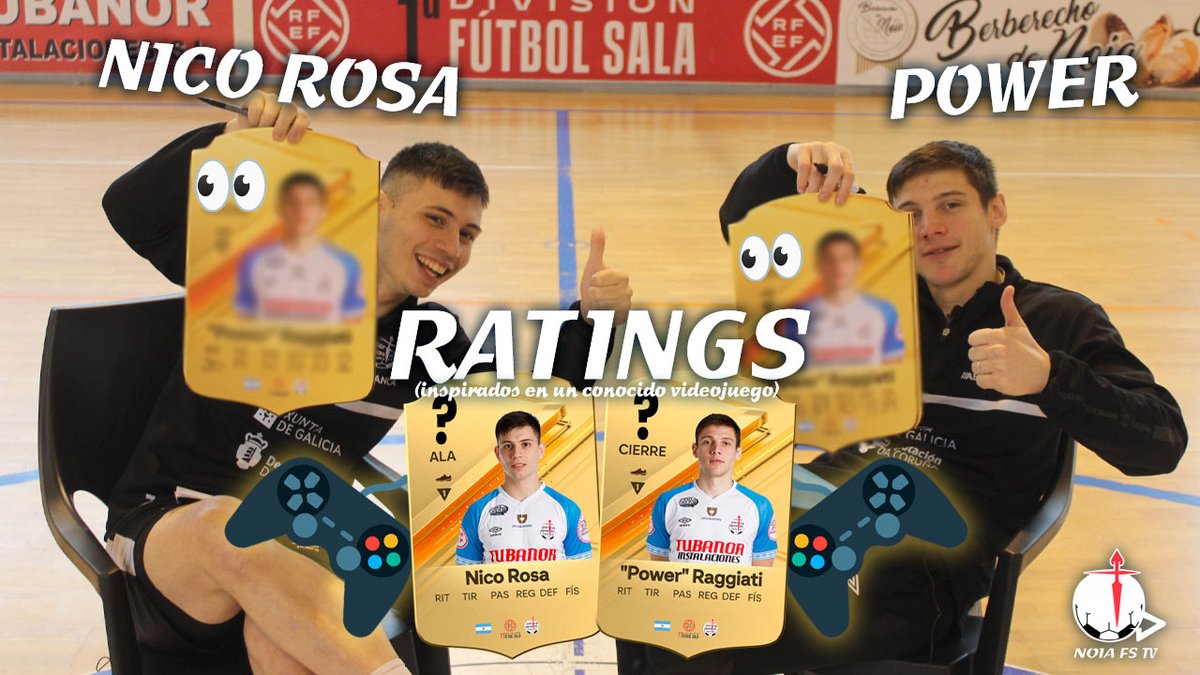 NoiaFutbolSala's tweet photo. ๐ ยกTenemos algo nuevo por #NoiaPAFSTV!
๐ฎ ยก@nicolasrosa75 y @PowerRaggiati se ponen sus ๐๐ผ๐๐๐๐๐ ๐ al mรกs puro estilo de un conocido videojuego ๐ (sรญ, ese)!
VรDEO ๐ฝ๏ธโก๏ธ https://t.co/Lr532sJL2F
#OSentimentoDunhaVila #ilusioNOIAte https://t.co/wmLJ9720Ma
