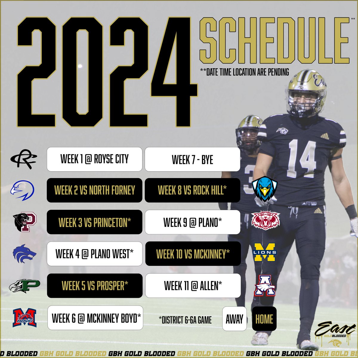 Plano East Football tweet media