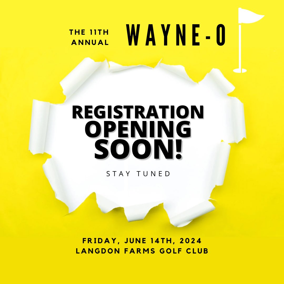 WayneOLegacy's tweet photo. Got your team secured? Registration will open this month! https://t.co/4NMwY4mkMd
