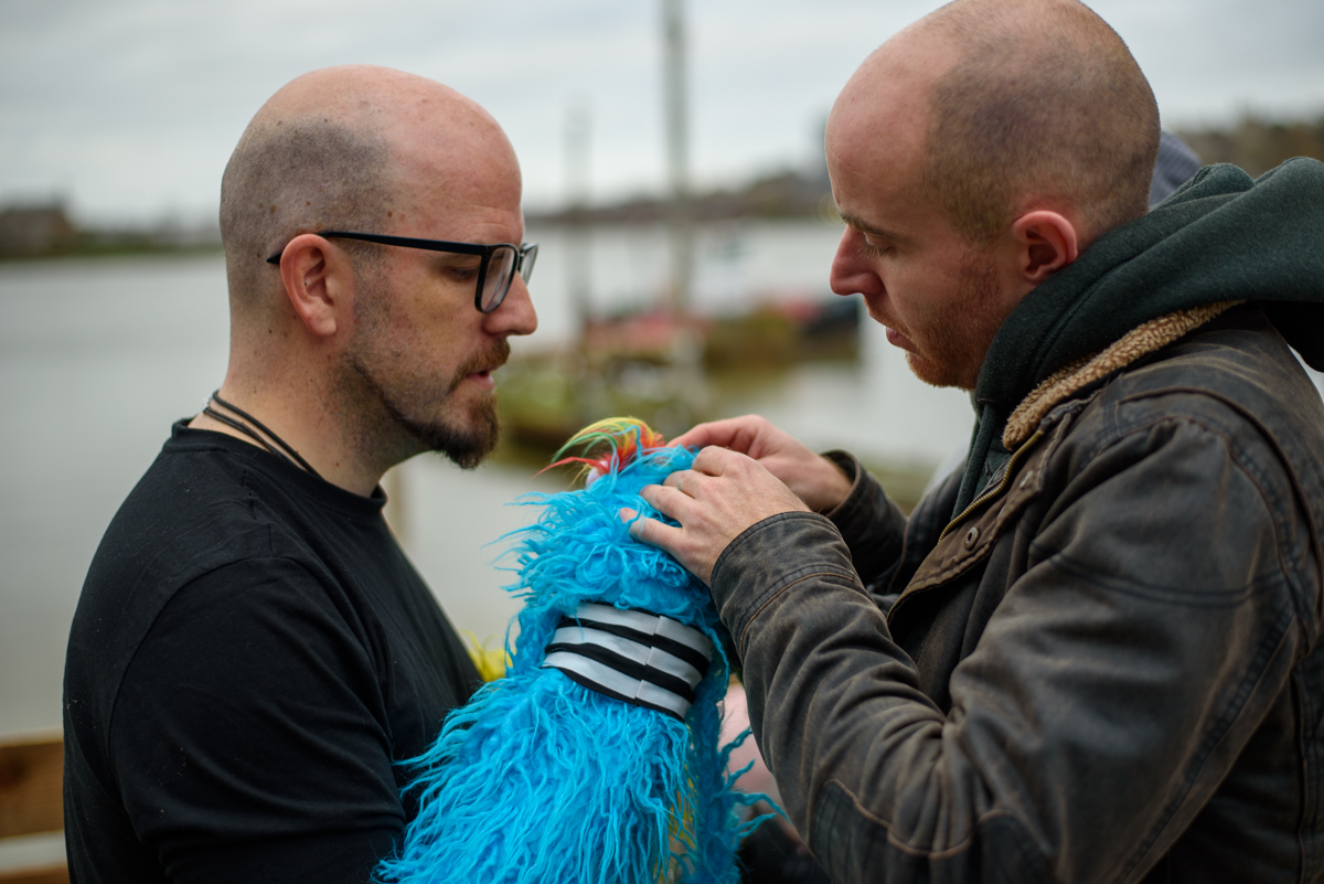 'What if we did Ocean's 11, but with puppets?' And here we are 4 months later. Huge love to @abandtheworld for helping us make something we're insanely proud of. These great shots are from @MSTPhotography1 Check the video out here: youtube.com/watch?v=2wunlf…