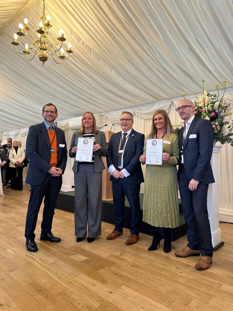 PLGrp's tweet photo. Final celebration for #NAW2024 🥳 
PLG are incredibly proud to be selected as a National Finalist at the #AACAwards
Earlier this week, directors Andy &amp; Andrea were invited to a reception at the Houses of Parliament to be awarded our certificate. 

#Apprenticeships https://t.co/SBpj1qEShd