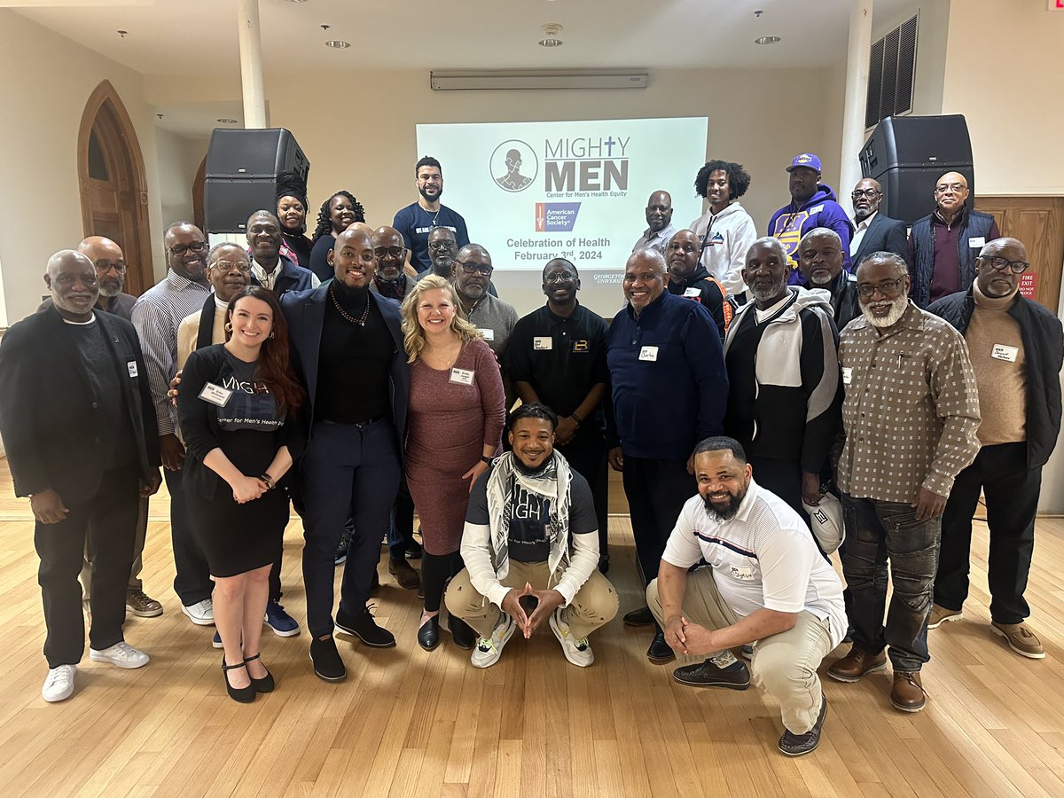 Research isn’t quick or easy-esp with an in-person intervention during COVID. It’s extra important to note the wins. These healthy, happy smiles are celebrating ending the data collection phase. Keep up the great work ACS grantee @DrDMGriffith! <a href="/ACS_Research/">ACS Research</a> <a href="/daniels_elvan/">Elvan C. Daniels</a>