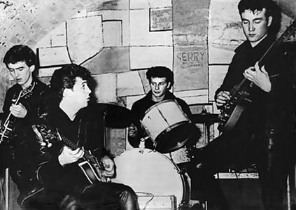 #OnThisDay, 1961, #TheBeatles (with #PeteBest) perform for the 1st time at The Cavern Club....