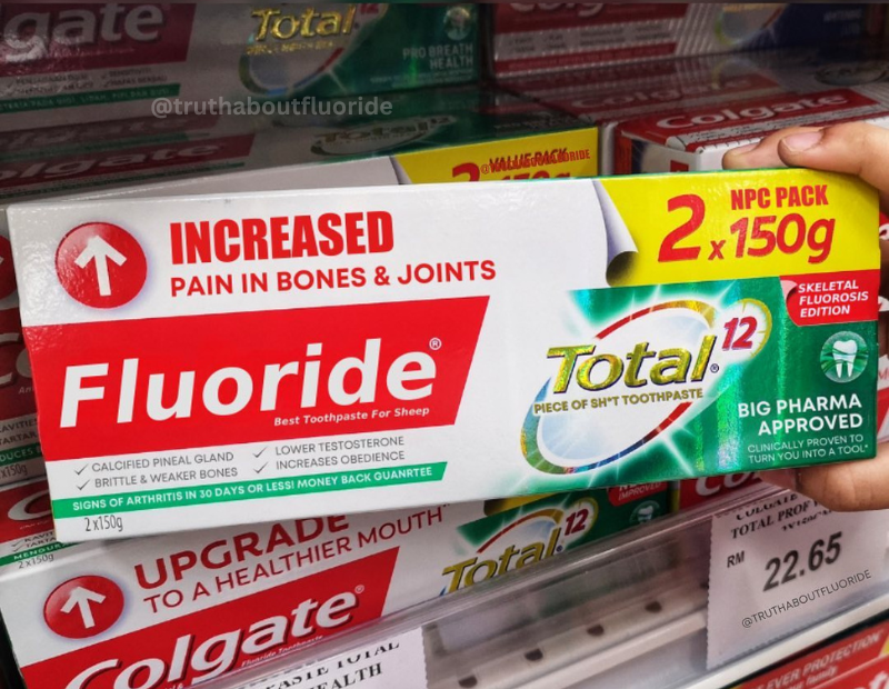 CaseyKrol's tweet photo. If Colgate was honest: https://t.co/ChUDYLOMfz