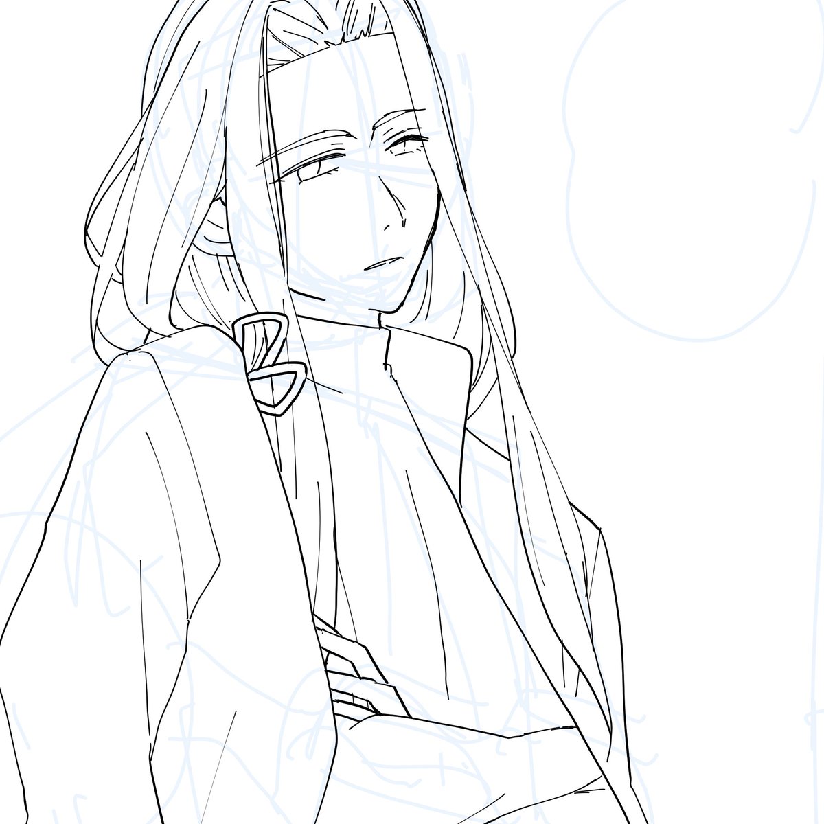 姫鶴描くのめちゃくちゃ楽しいね……… 
