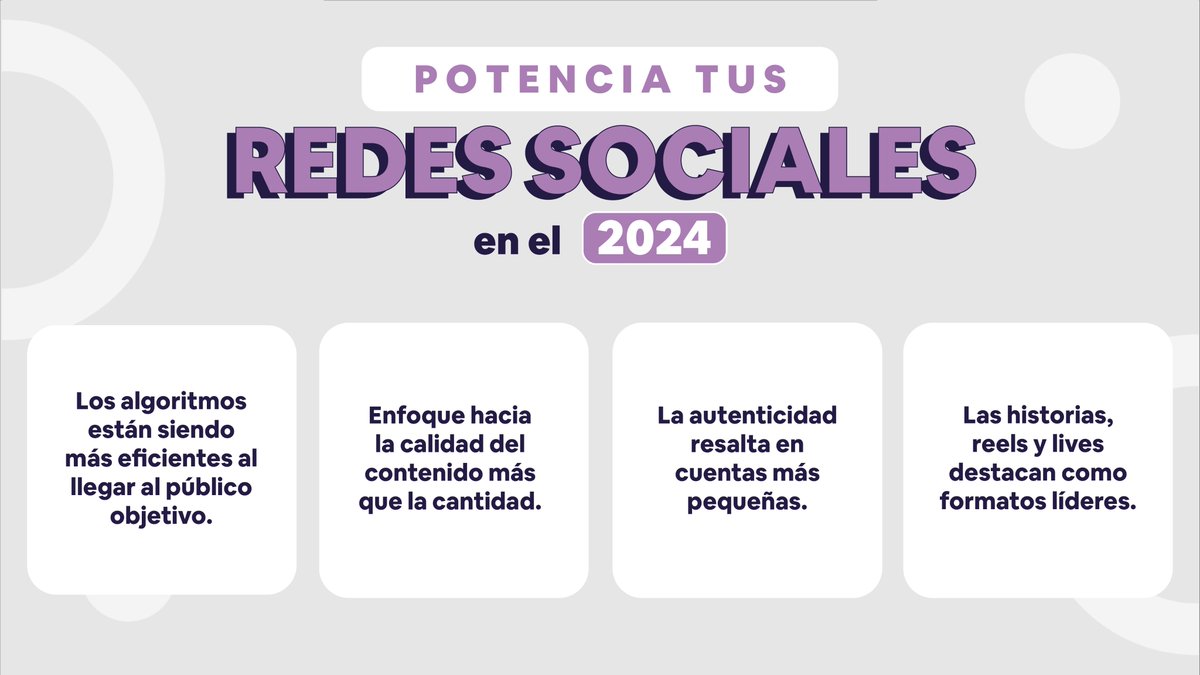 SLCommPA's tweet photo. Descubre las tendencias clave del 2024 para potenciar tu presencia digital. Desde algoritmos eficientes hasta cuentas auténticas, explora algunas conclusiones del estudio de Redes Sociales realizado por Metricool.

#MediaRelations #PRAgency #SLCommPA https://t.co/rmePVt4uBA