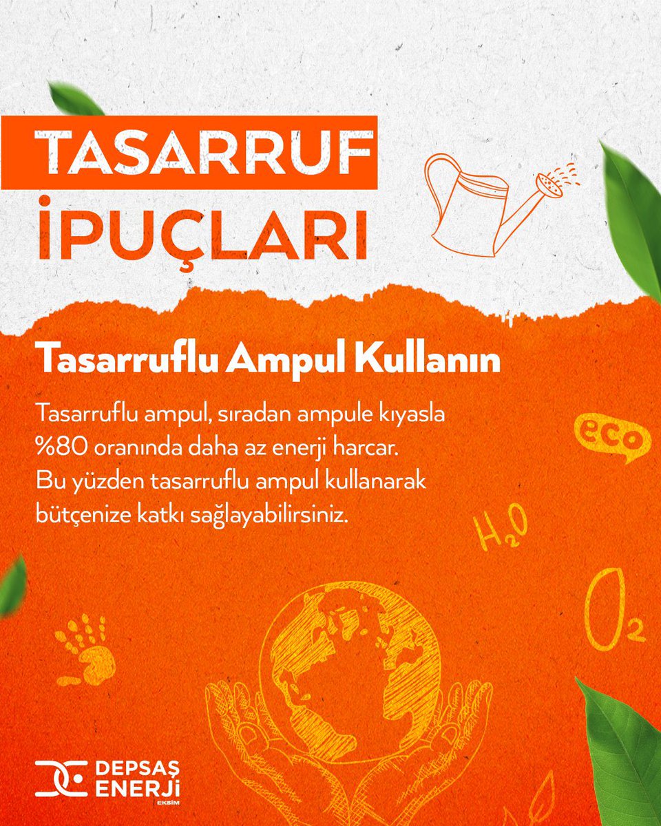 Evinizde nasıl elektrik tasarrufu yapabileceğinizi biliyor musunuz?

Tasarruf İpuçları ile gelin hep birlikte öğrenelim!

#DepsaşEnerji #TasarrufSözlüğü