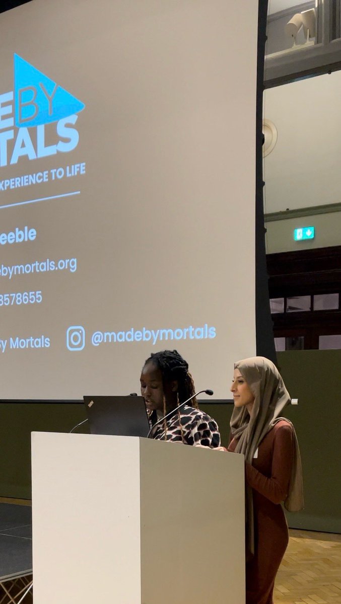 ash_research_'s tweet photo. Me and Bea hosting for @ARC_GM_ #MyVoiceMatters ✨ Great to facilitate an event around young people’s mental health in research, thank you to everyone who attended and the team for supporting us! Smiles all round #ChildrensMentalHealthWeek https://t.co/RDGEtA4htl