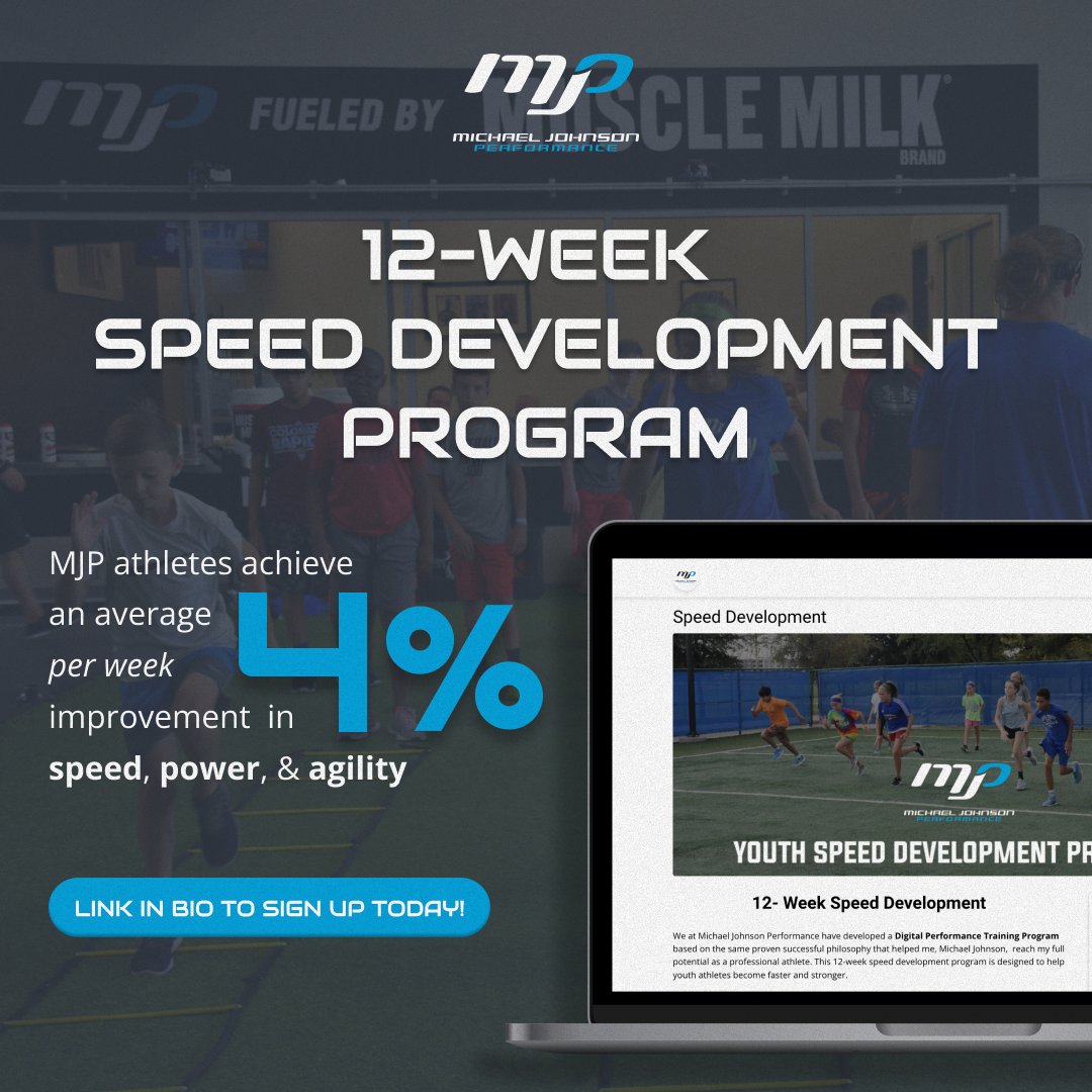 Sign up for MJP Digital Speed Training and save 20% with code save20 @BridgeAthletic