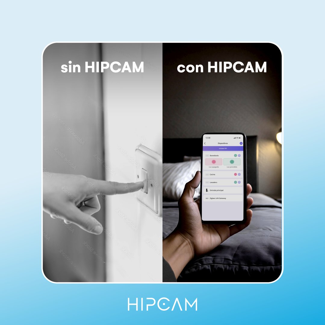 Ilumina tu hogar con inteligencia, con los switches inteligentes de Hipcam, di adiós a los interruptores de luz tradicionales y obsoletos. Ahora, con solo un clic en tu celular, controla la iluminación de tu hogar, creando ambientes perfectos para cada momento. 💡📱