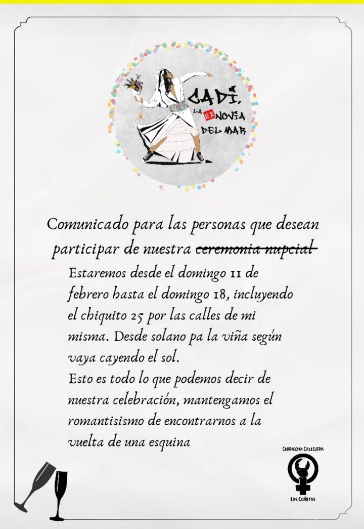 Las Coñetas Chirigota Callejera tweet media