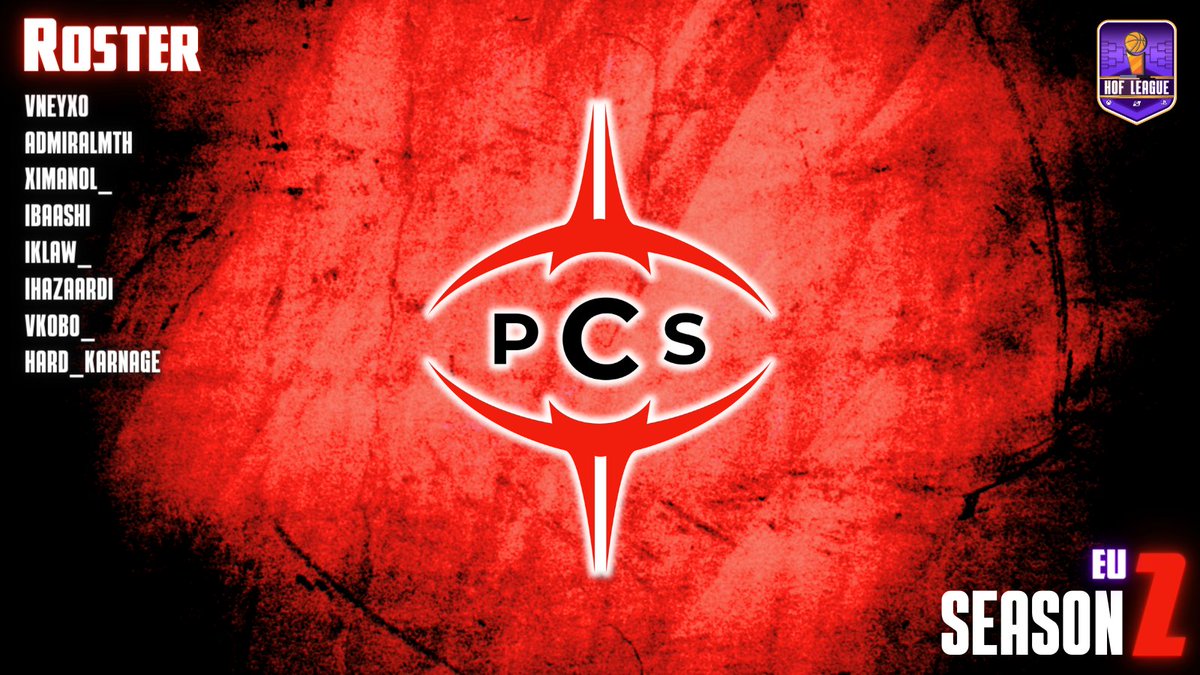 HOF World (@hofworld2k) on Twitter photo 🏆<a href="/PCS_Original/">Project Conquerors (PCS)</a> has signed up for EU Season 2!
🏀Roster:
<a href="/vNeyxo/">Neyxo</a>
<a href="/AdmiralMth/">Admiral Mth</a>
@IHAZAARDI
<a href="/BAASH_92i/">SuperSnuus 🩹</a>
<a href="/Censored95_/">Klaw |</a>
<a href="/imanol_erg/">imanol</a>
<a href="/Benito0791/">B N ( KoBo )</a>
<a href="/H_Karnage/">Hard_Karnage</a>
🟣Register now: hof-league.com/eu-season/
<a href="/DangerrFT/">Over-Night Danger 💫</a> <a href="/Big_Brudda_PURP/">Coach Purp</a> <a href="/iNetworkSports/">iNetwork</a> <a href="/DirtyGraphics/">DirtyGraphics</a> 🏆<a href="/PCS_Original/">Project Conquerors (PCS)</a> has signed up for EU Season 2!
🏀Roster:
<a href="/vNeyxo/">Neyxo</a>
<a href="/AdmiralMth/">Admiral Mth</a>
@IHAZAARDI
<a href="/BAASH_92i/">SuperSnuus 🩹</a>
<a href="/Censored95_/">Klaw |</a>
<a href="/imanol_erg/">imanol</a>
<a href="/Benito0791/">B N ( KoBo )</a>
<a href="/H_Karnage/">Hard_Karnage</a>
🟣Register now: hof-league.com/eu-season/
<a href="/DangerrFT/">Over-Night Danger 💫</a> <a href="/Big_Brudda_PURP/">Coach Purp</a> <a href="/iNetworkSports/">iNetwork</a> <a href="/DirtyGraphics/">DirtyGraphics</a>